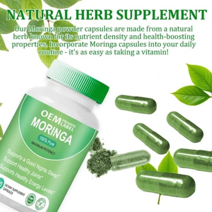 Capsules de Moringa